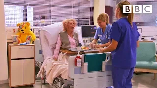 Catherine Tate's Nan returns as Holby City's worst ever patient! | Children in Need - BBC