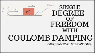Free Vibrations of a Single Degree of Freedom (SDOF) System with Coulomb Damping