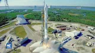 SpaceX lanza estación de carga espacial con cohete reciclado