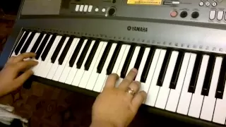 Мелодия из к/ф Цыган(игра на синтезаторе со стороны клавиш)