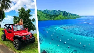 WORLD'S SMALLEST JEEP IN TAHITI