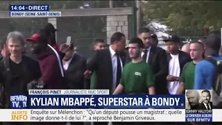 Kylian Mbappé est de retour à Bondy, sa ville natale