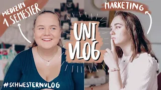 1. Semester MEDIZIN & ZUKUNFTSÄNGSTE am 24. Geburtstag 🎂 | Uni Vlog von Jule & Sophie