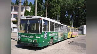Крымский троллейбус номер 2003 история