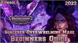 Pathfinder Wrath of the Righteous Sorcerer Overwhelming Mage Build (Beginner's Guide) Console