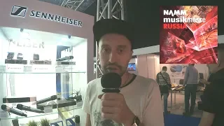 SENNHEISER - стенд компании (NAMM Musikmesse Russia 2018)