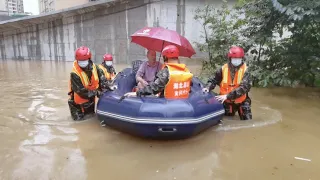 Torrential rains hit parts of China, triggering floods, landslides