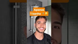 Quantos banhos por dia você toma?🚿🤔 #tomarbanho #banho #curiosidades #saude