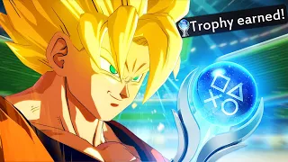 The Dragon Ball FighterZ platinum took over my life