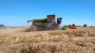 Test Claas Lexion 8700