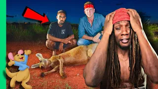 Rare Kangaroo Cooked Underground!! Aboriginal Earth Oven in Australia Reaction