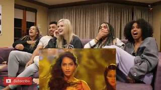 DILBAR song REACTION!   American girls reaction   Satyameva Jayate   John Abraham   Nora Fatehi