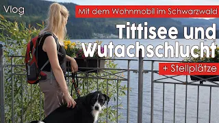 Schwarzwald Vlog⛰ Titisee und Wutachschlucht ⎮Mit Stellplätzen 🏕 ⎮Baden-Württemberg