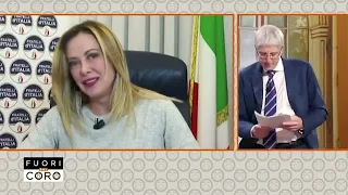 L'intervista a Giorgia Meloni di Mario Giordano a Fuori dal Coro. Da non perdere!