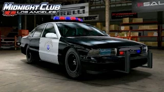 Midnight Club: Los Angeles  | Chevrolet Impala SS Police CHP  | #36