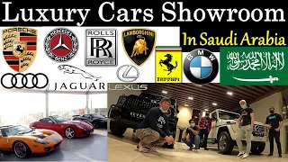 Luxury Car Showroom in Riyadh | Seven | Lamborghini Ferrari Mercedes Porsche BMW