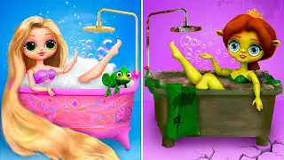 Rapunzel and Fiona's Beauty Salon / 30 DIYs for LOL OMG