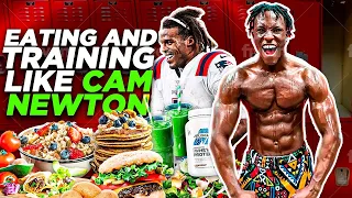 Eating and Training Like Cam Newton For 24 Hours!