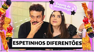 PROVANDO ESPETINHOS DIFERENTÕES | Lu Ferreira | Chata de Galocha