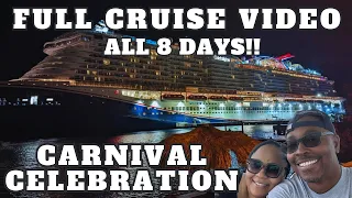 Cruising on the Brand New Carnival Celebration Carnival's Biggest Cruise Ship | 8 Day Cruise Vlog