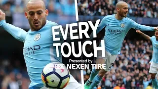 David Silva, Every Touch |  Man City 5-0 Swansea