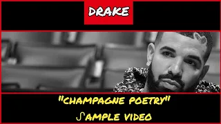 ᔑample Video: Champagne Poetry by Drake (2021)