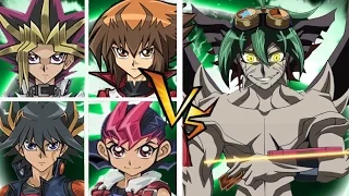 Yugi/Judai/Yusei/Yuma vs Zarc - YGOPRO