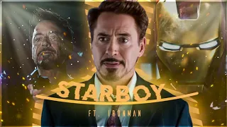 Tony Stark Attitude Satuts 😎😎 F.T Starboy| Iron Man Edit| Marvel Edit| Iron Man Whatsapp Status
