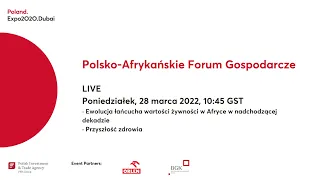 Polsko-Afrykańskie Forum Gospodarcze – sesja panelowa 2