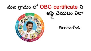 OBC    || SACHIVALAYAM || GSWS ||OBC