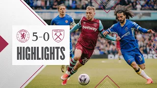 Chelsea 5-0 West Ham | Premier League Highlights