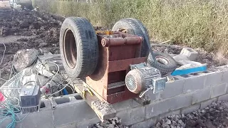 how homemade jaw crusher works.