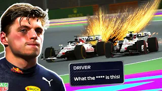 The Red Bull Driver's CRASH at a crucial moment in the Title Fight!