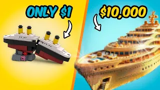 CHEAP vs EXPENSIVE Lego Yachts...