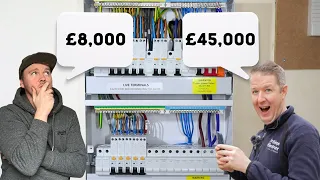 Revealing costs UK electrics - Pricing a Rewire together