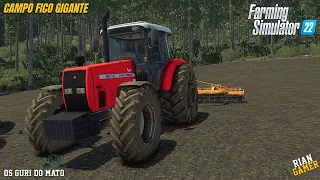 NOSSO CAMPO NOVO FICO GIGANTE || OS GURI DO MATO || FARMING SIMULATOR 22 || #32  G29