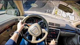 2005 Audi A4 B7 [1.9 TDI PD 116HP] |0-100| POV Test Drive #1223 Joe Black