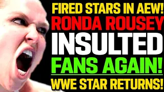 WWE News! Rousey Insults WWE Fans! 2 Fired WWE Wrestlers In AEW! Retired WWE Star Returns! AEW News