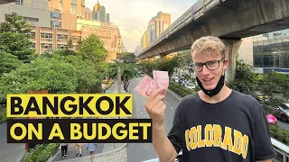 BANGKOK on a BUDGET - How CHEAP is Bangkok? 🇹🇭