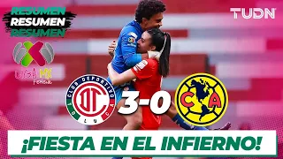 Resumen y goles | Toluca 3-0 América | Liga Mx Femenil-CL2024 J9 | TUDN