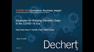 COVID-19 Coronavirus Private Equity Impact: Strategies For Bridging Valuation Gaps