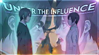 『Under The Influence 💔 Attack On Titan Edit』 4K