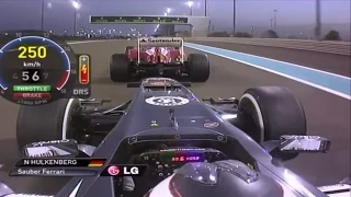 F1  Abu Dhabi 2013  Fernando Alonso VS  Nico Hulkenberg Epic  OnBoard Action