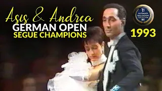 1993 Asis Khadjeh-Nouri and Andrea Kiefer German Open Ballroom Segue Champions