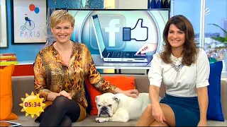 Marlene Lufen & Karen Heinrichs Sat.1 FFS 20.02.2014