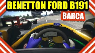 Barcelona 1991 Onboard - Benetton B191 Assetto Corsa VR