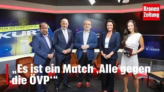 „Es ist ein Match ‚Alle gegen die ÖVP‘“ I KATIA WAGNER krone.tv