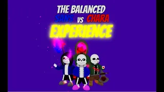 Sans vs Chara Game In Obby Creator