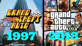 EVOLUCION VIDEOJUEGOS DE GTA 1997 - 2013