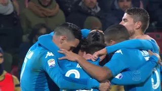 Il gol di Hamsik - Cagliari - Napoli 0-5 - Giornata 26 - Serie A TIM 2017/18